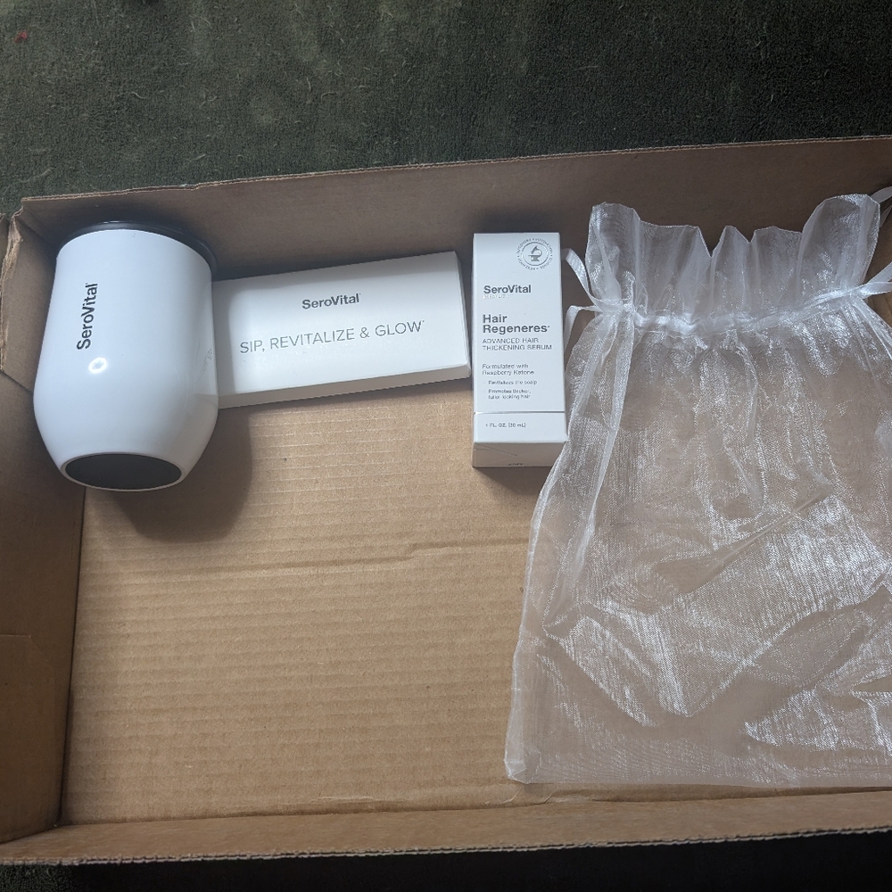 Serovital White Hair Regeneres Kit